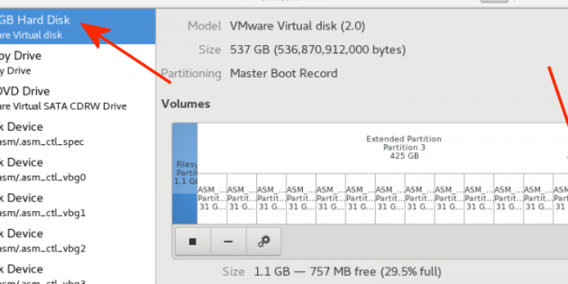 Espandere un LVM swap volume su Oracle Server 7